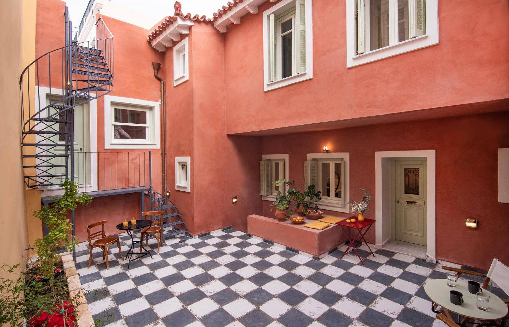 Chora Aegina'S Apartments Bagian luar foto