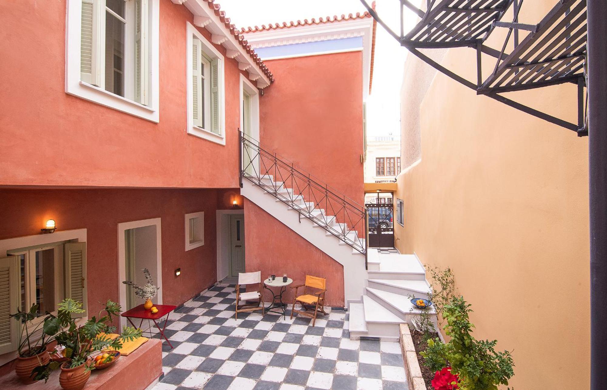 Chora Aegina'S Apartments Bagian luar foto